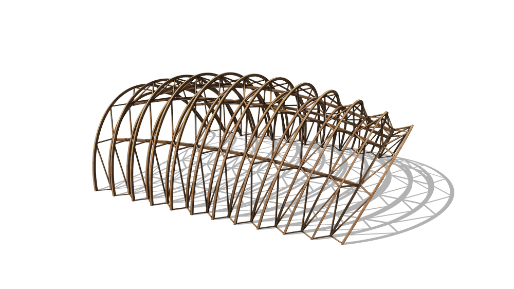 atelier Nao architecture structure bois wood Jacques Anglade Adela Ciurea